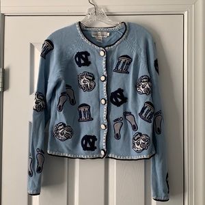 Unc Tar Heels Ugly Christmas Sweater 